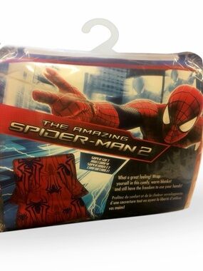Spiderman Red and Blue Kids Throw Blanket – The Amazing Spider-Man 2